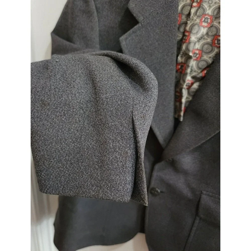 VTG Hart Schaffner Marx Jack‎ Nicklaus Blazer Jacket Union Made Muirfield Cloth